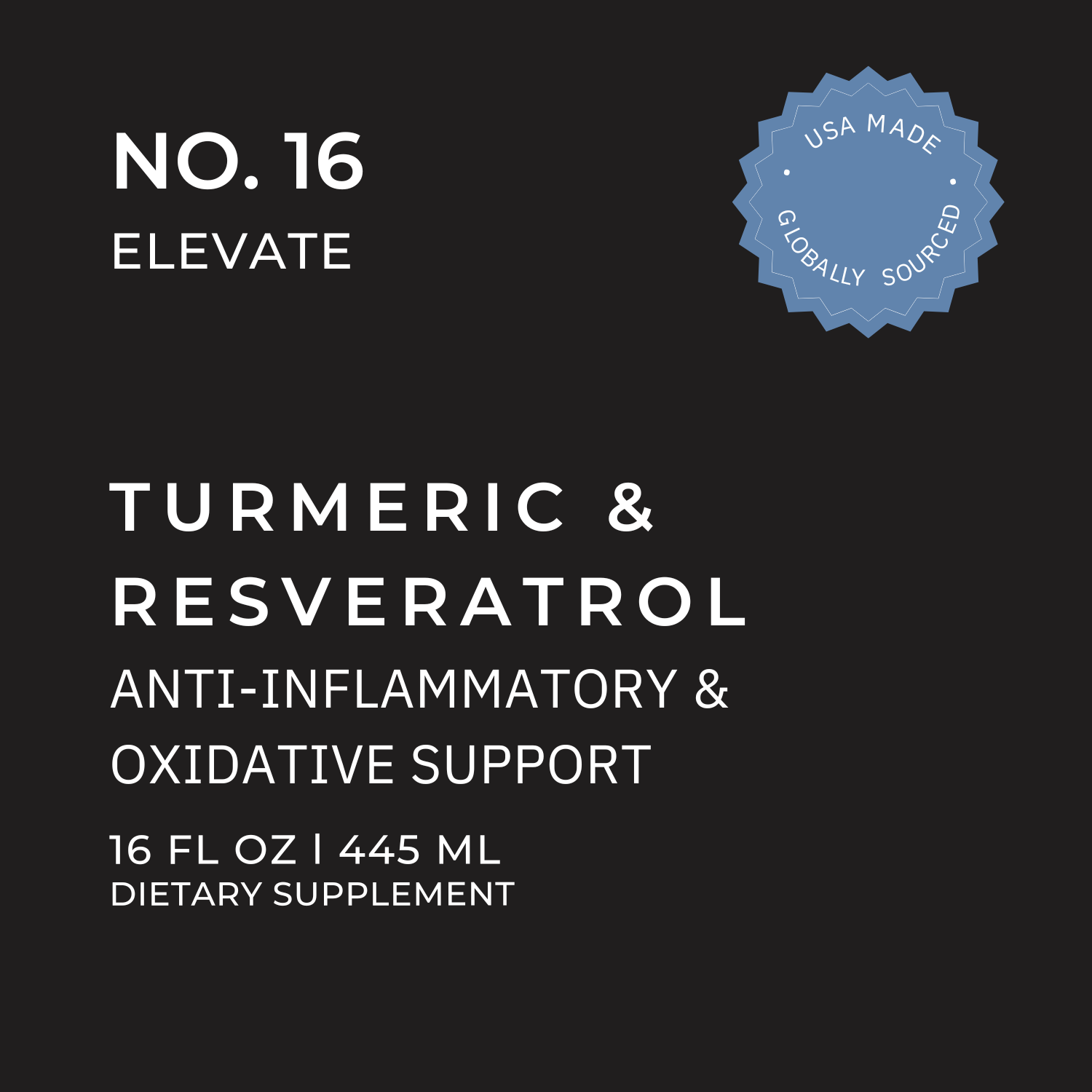 Tumeric & Resveratrol Lyfely Label