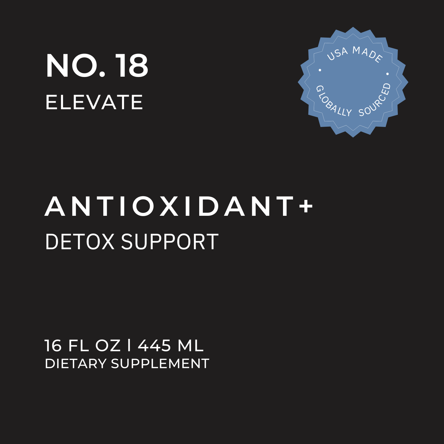 Antioxidant+ Lyfely Label
