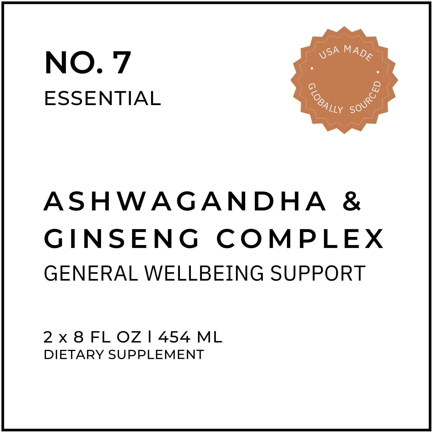 Ashwagandha and Ginseng Complex